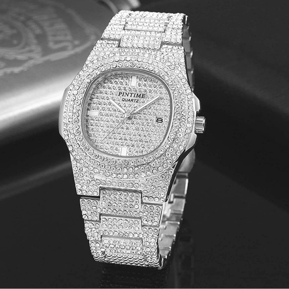💎It’s Time⌚️to Shine ✨ 💎✨! Luxury Unisex Crystal Diamond Watch
